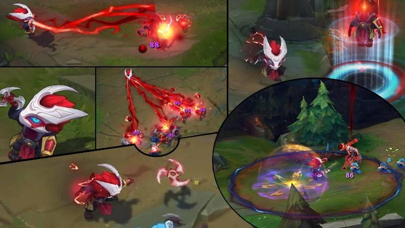 公告:腥红之月皮肤之亚索和凯南上架