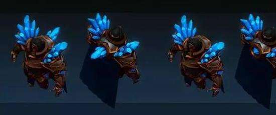 lol宝石骑士重做模型原画预览:新模型帅一脸