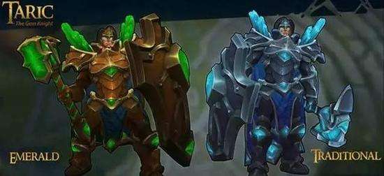 lol宝石骑士重做模型原画预览:新模型帅一脸