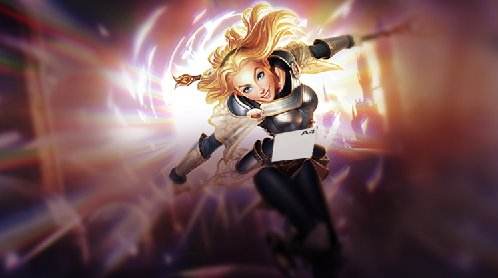 联盟A4腰选美赛 比琴女狐狸更婀娜的是