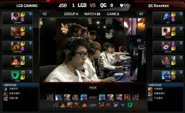 昔日猛虎再啸山林 BP运营助LGD轻取QG