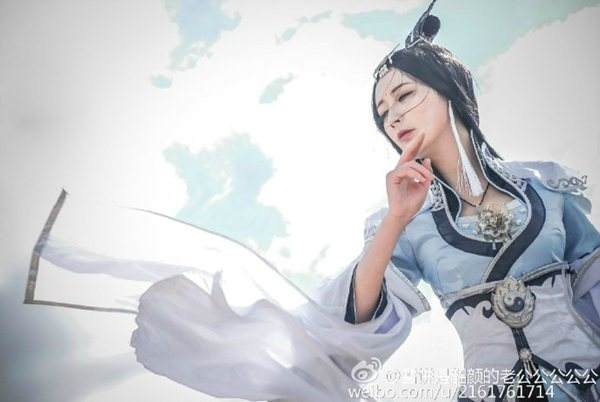 紫气自东来 剑网3纯阳破军道姑cosplay秀