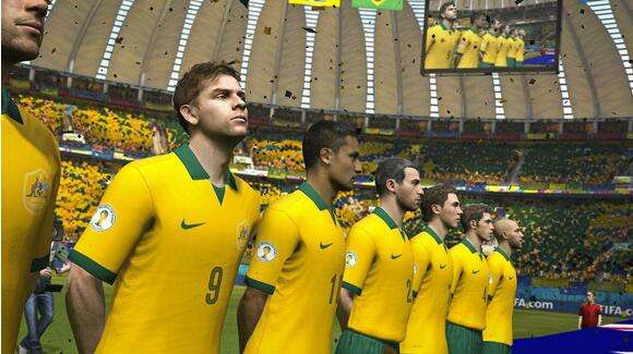 美呆了 FIFAOL3国家队精彩壁纸