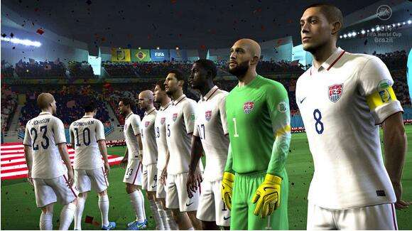 美呆了 FIFAOL3国家队精彩壁纸