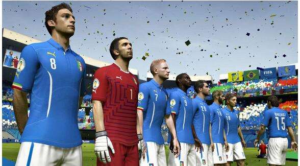 美呆了 FIFAOL3国家队精彩壁纸