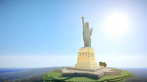 别人家的mc我的世界奇葩景观造型大盘点