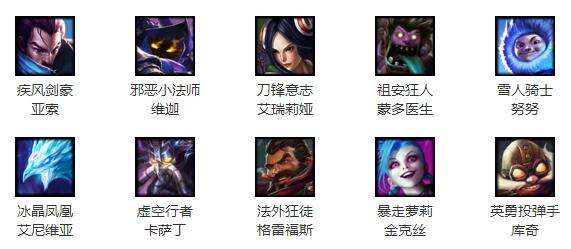 4月22日周免英雄公告:男枪携手亚索归来