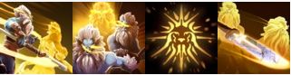 dota2猴子金毛狮王骄阳勇士的复仇饰品