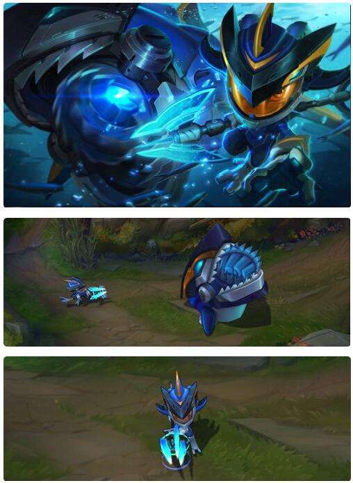 lol银河魔装机神菲兹多少钱 小鱼人新皮肤特效