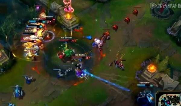 G2尊严战再遇宿敌 CLG团战压制完美取胜