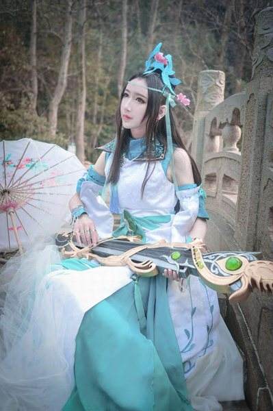 劍網(wǎng)3長歌御姐COSPLAY 千古文人俠客夢