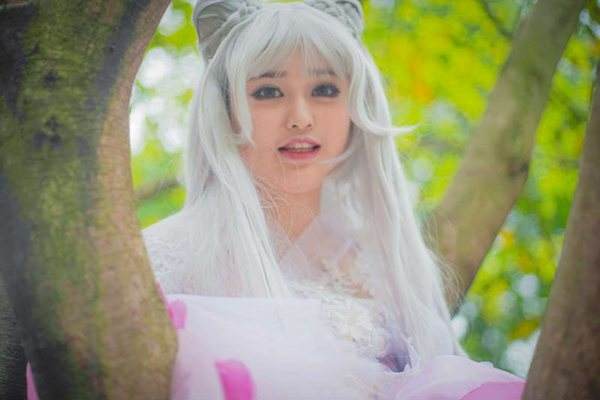 游戏时装沧海间烟扣 剑网3Cosplay欣赏