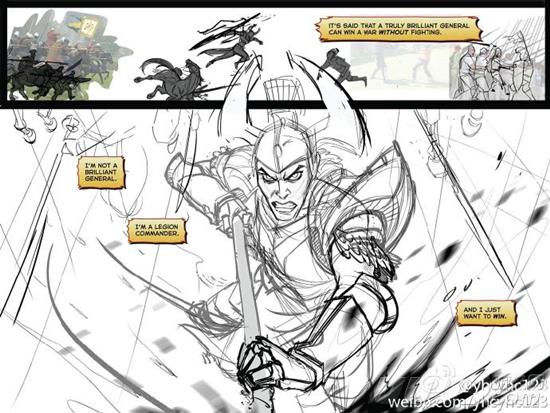 陨落军团的遗赠 DOTA2漫画设计稿流出