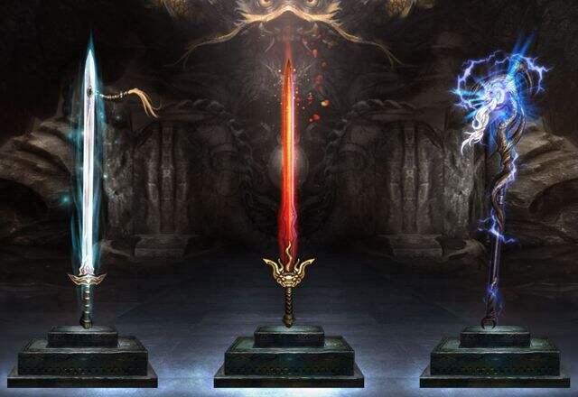 官方新站上线流光溢彩武器特效展示