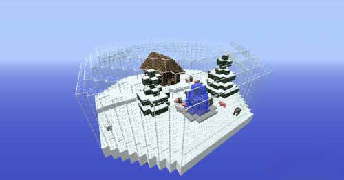 《我的世界》雪晶空岛建筑下载