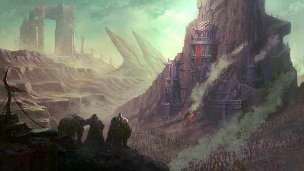 洞窟魔兽世界电影命题绘 进军艾泽拉斯