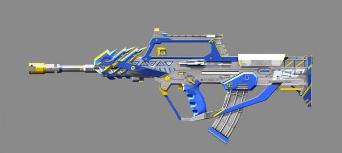 逆战NSL定制版枪械图合集 职业联赛武器一览