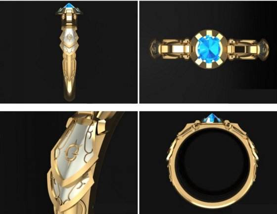 LOL或进军首饰界 珠宝设计师再出娜美项坠