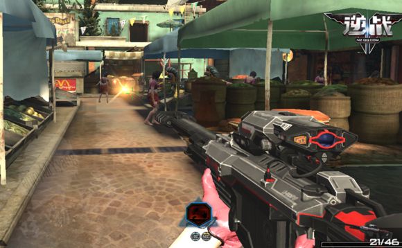 逆战死亡猎手武器评测 有准心的不用点还穿透