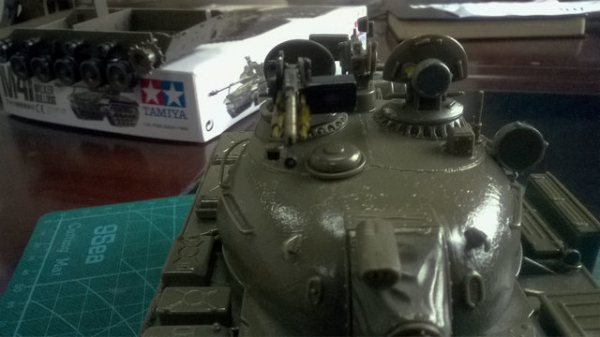 精美模型欣赏：小号手俄T-54B中型坦克