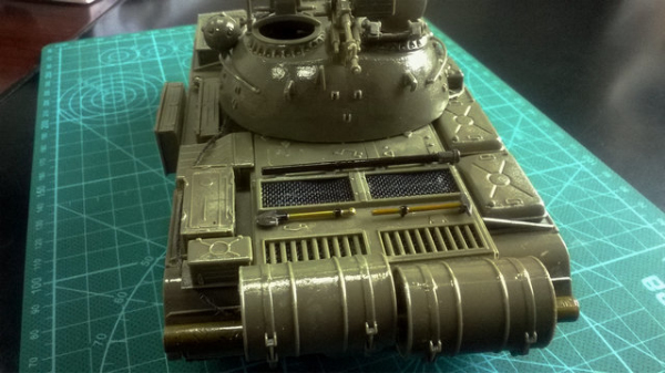 精美模型欣赏：小号手俄T-54B中型坦克