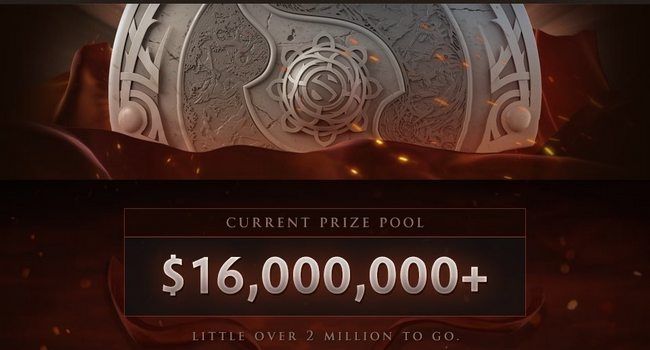 TI6奖金突破1600万 周末打折效果显著