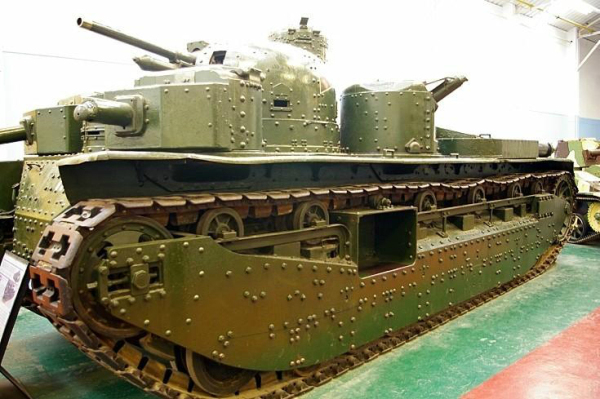 多炮塔鼻祖：维克斯A1E1独立号重型坦克