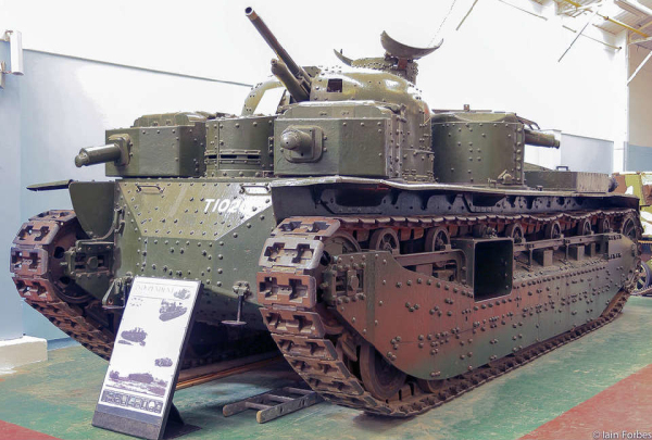 多炮塔鼻祖：维克斯A1E1独立号重型坦克