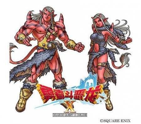 鸟山明风格 《勇者斗恶龙X》人设原画首曝光