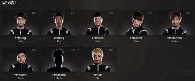 LOL YM战队成员介绍 双韩援YM战队成最大黑马