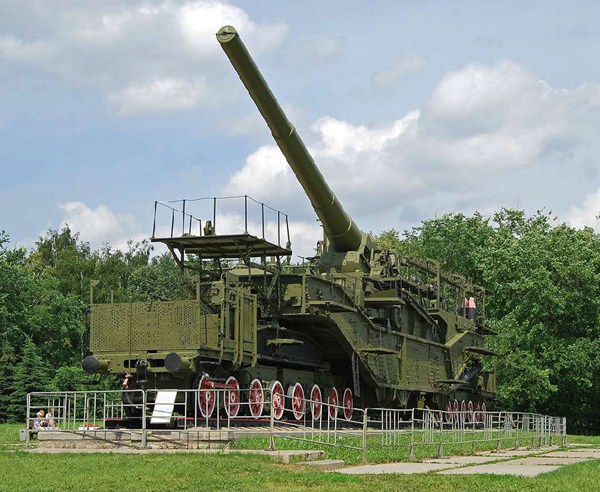 霸气侧漏服役超过60年 苏联铁道炮图集 