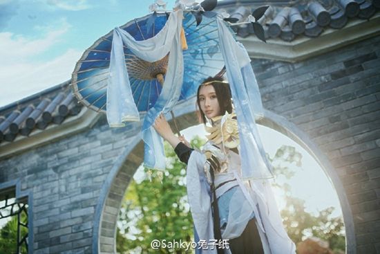 剑网3纯阳同人唯美cos 秦风道姑美如画