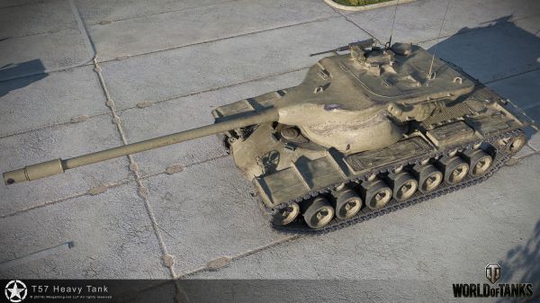 细节有诚意 T57重型HD模型车库图集预览