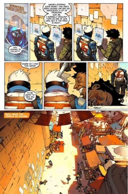 《守望先锋》将发布新英雄安娜的漫画“老兵”