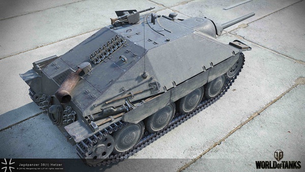 坦克世界图片之德系TD高清模型车库预览