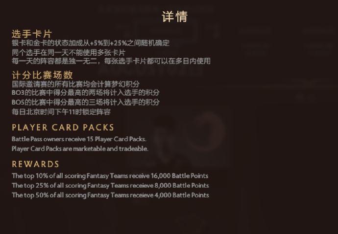 TI6选手卡牌上线 中国TI6解说名单出炉