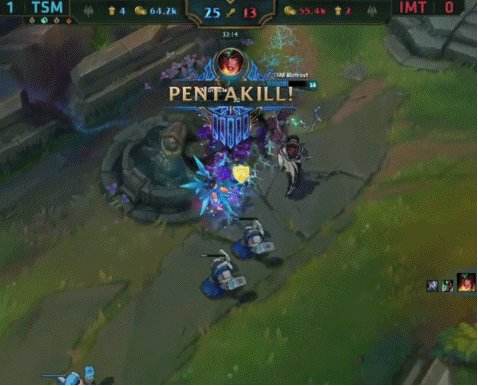 大师兄五杀摧毁IMT TSM北美常规赛第一