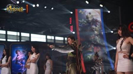 CJ现场美女如云 《传奇永恒》十二钗艳丽吸睛