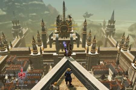 《群龙默示录》曝光场景原画 揭秘大世界背景