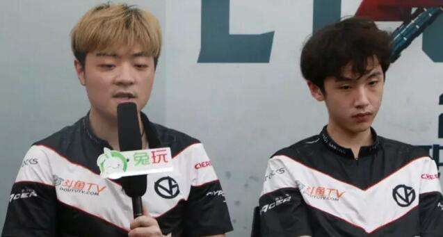 VG赛后群访:慎加人马的优势就是支援很快