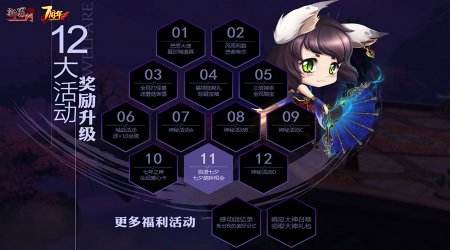 四大主题活动 《新蜀门》七周年荣耀专区开启