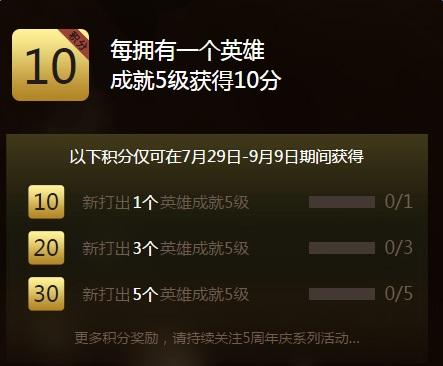 60积分解锁成就精英奖励 活动皮肤领取地址