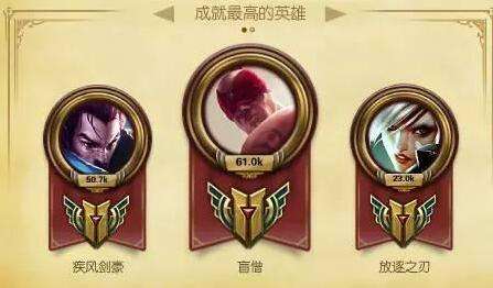 LOL英雄成就点怎么计算 0级到5级要多少把