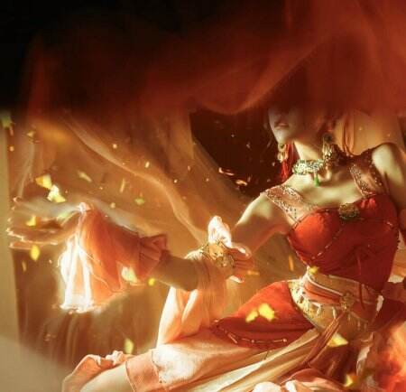 一顾倾城再顾倾国 《剑网3》押切溪雨秀姐cos(2)