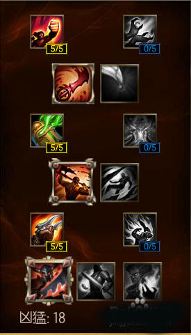 lol蛮王符文 s6上单蛮王天赋符文搭配解说