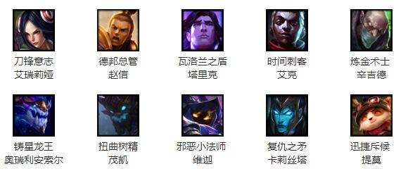 lol9月9日本周免费英雄：刀妹携手龙王归来