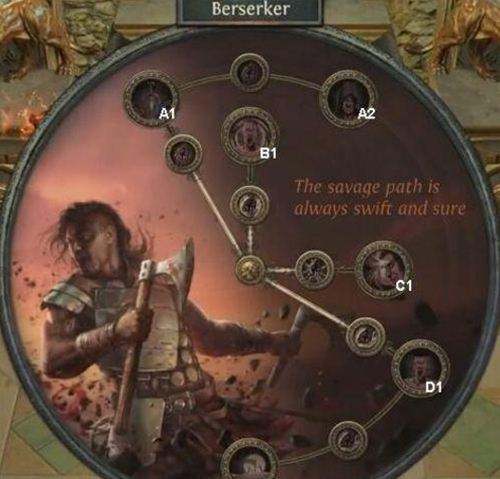 流放之路野蛮人职业介绍 升华天赋与BD导航