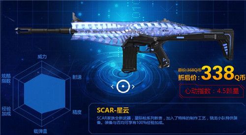逆战SCAR-星云武器评测 精准便携制霸战场