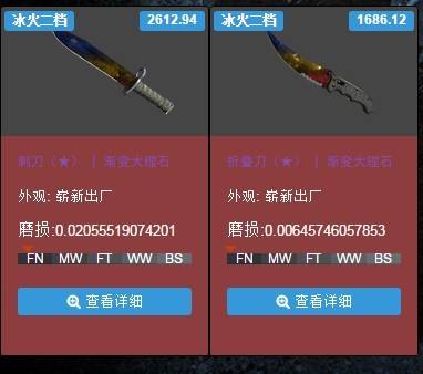 csgo冰火是什么 CSGO冰火档次鉴定