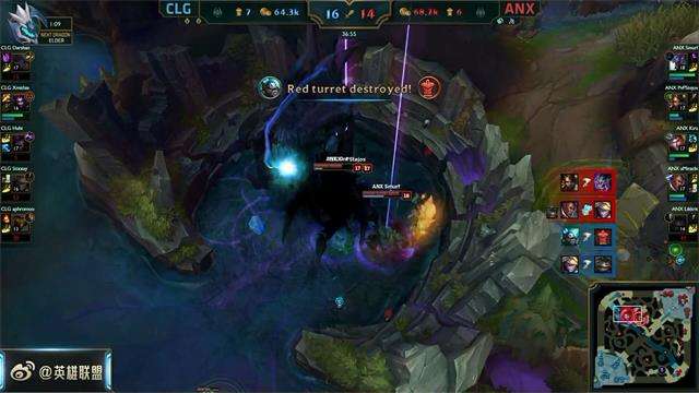 战斗民族的逆袭！ANX怒抢大龙团战轰死CLG